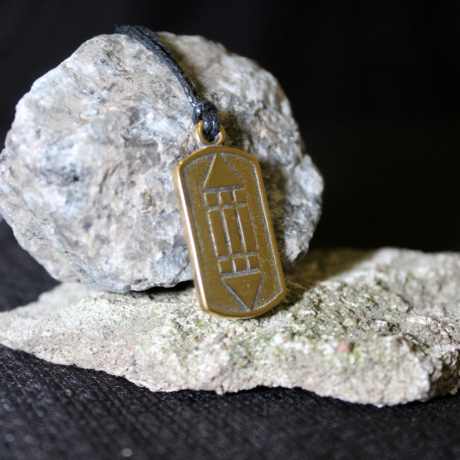 Амулет Знак Атлантов из бронзы