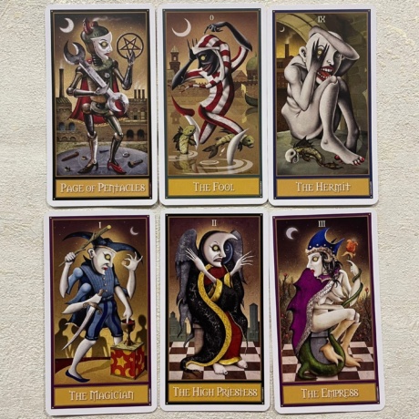 Таро Безумной Луны / Deviant Moon Tarot