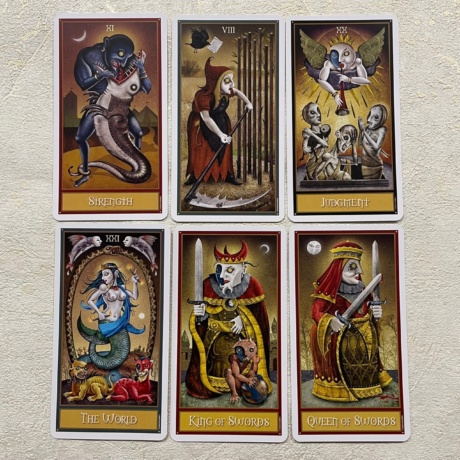 Таро Безумной Луны / Deviant Moon Tarot